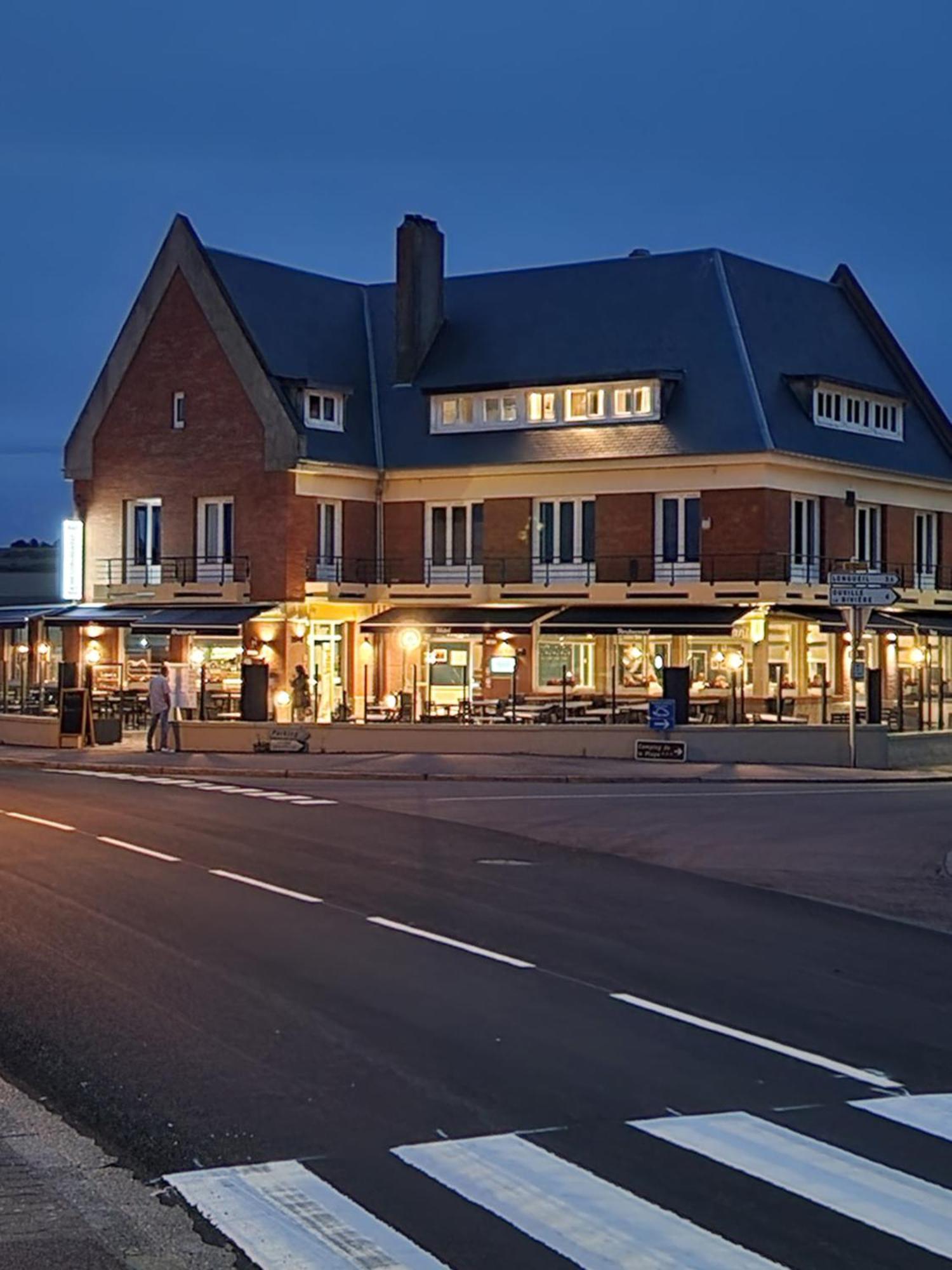 L'Huitriere Hotel Quiberville Exterior foto